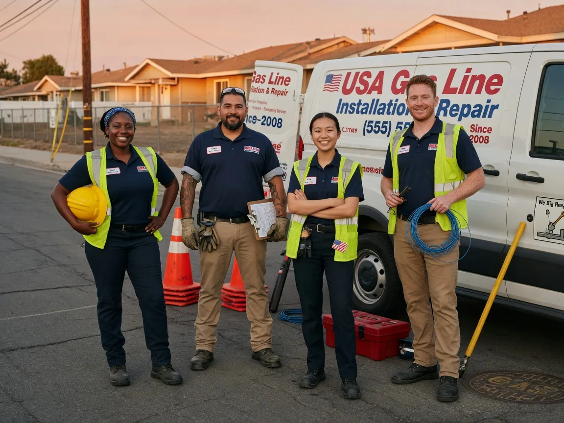 Gas Line Installation company in Irvington, NJ